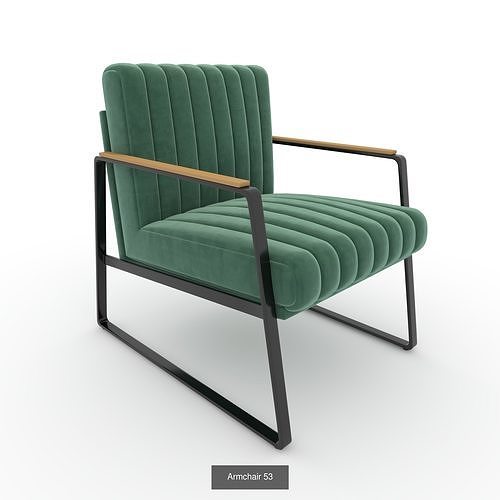 Collection Armchair 18 3D Model Pack 3