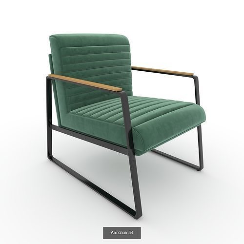 Collection Armchair 18 3D Model Pack 4