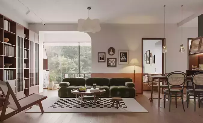 apartment interior scenes     