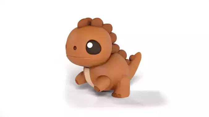 stylized Dinosaur