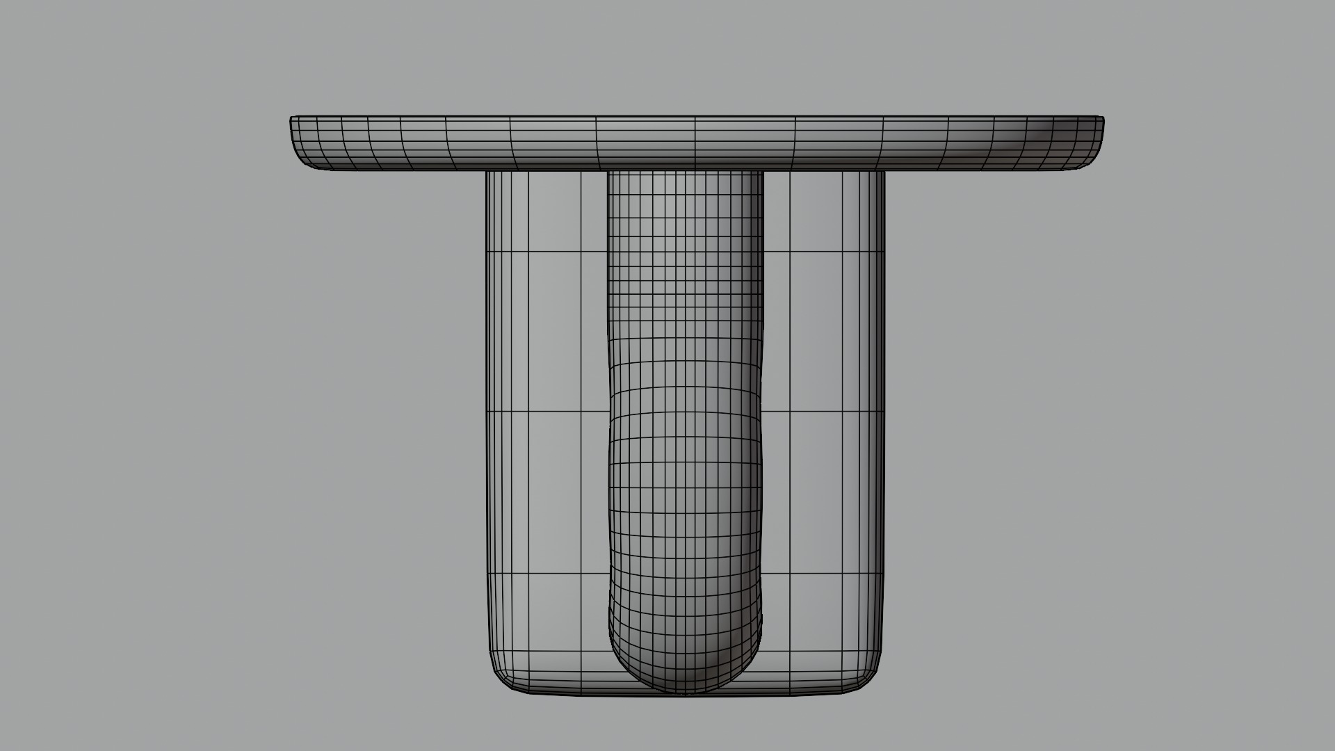 MOTO Dining Table Low-poly 3D model_5