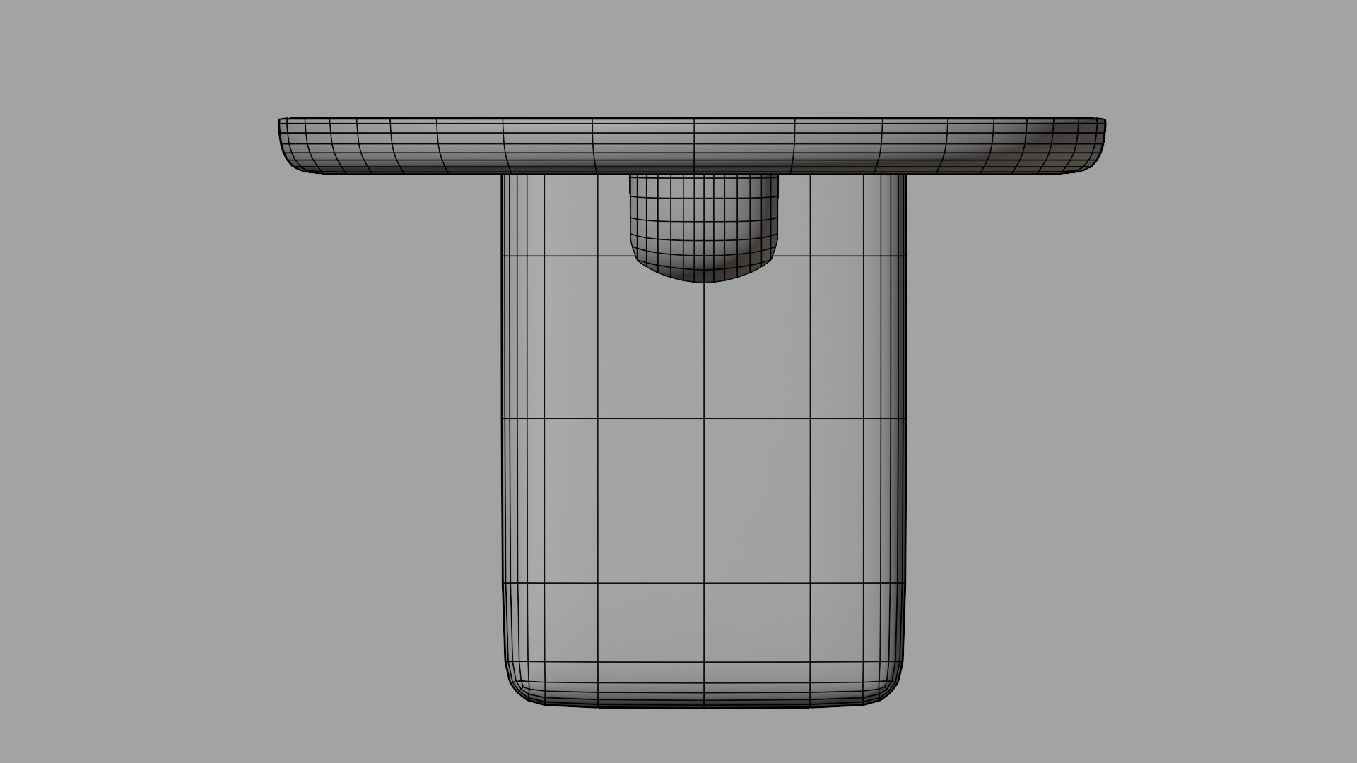 MOTO Dining Table Low-poly 3D model_4