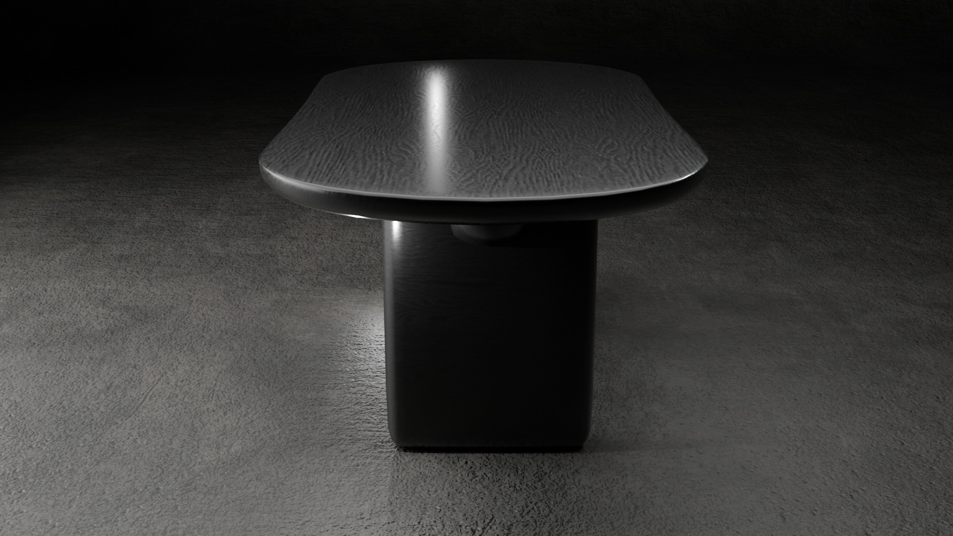 MOTO Dining Table Low-poly 3D model_3