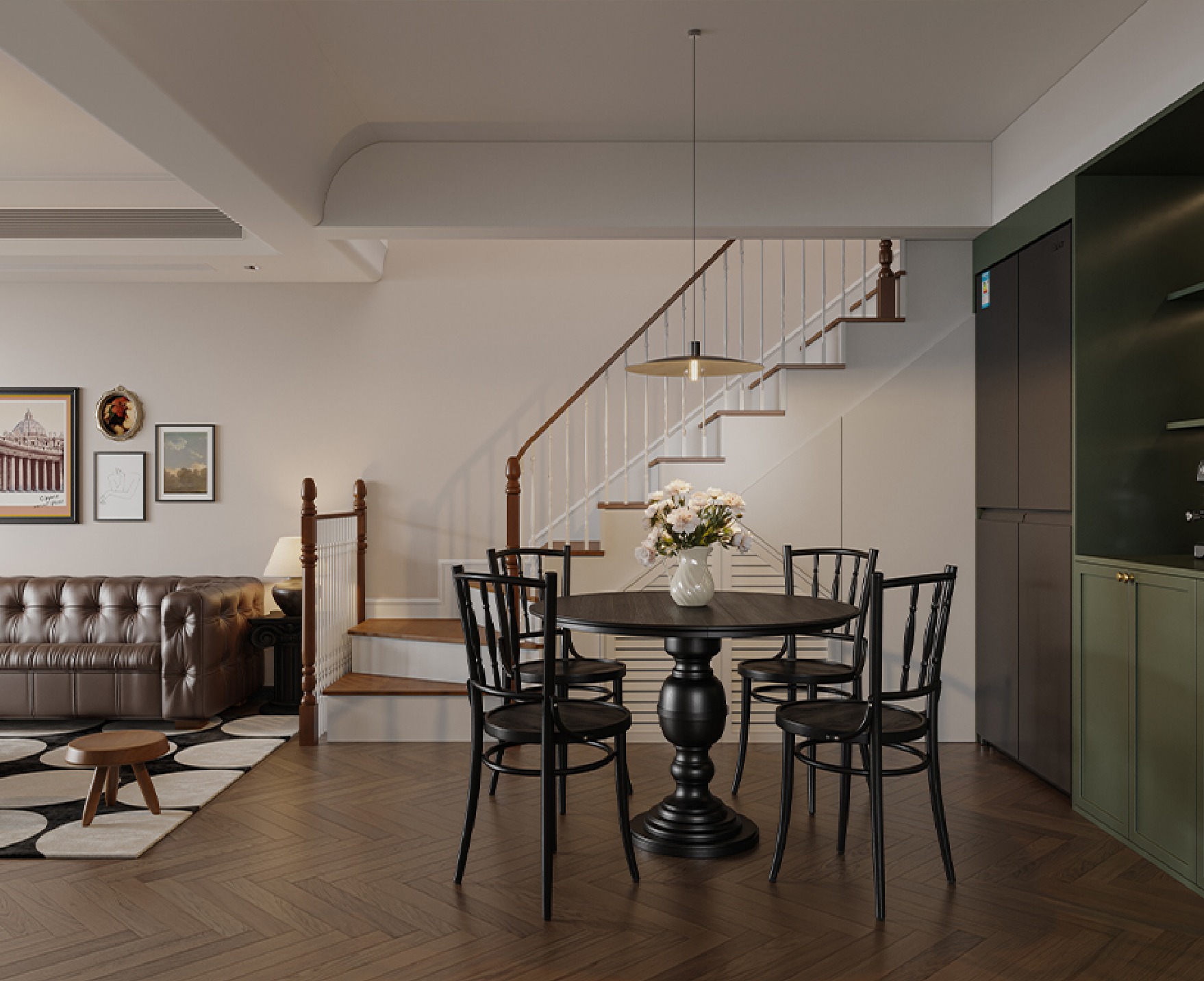 apartment interior scenes 3D model_1