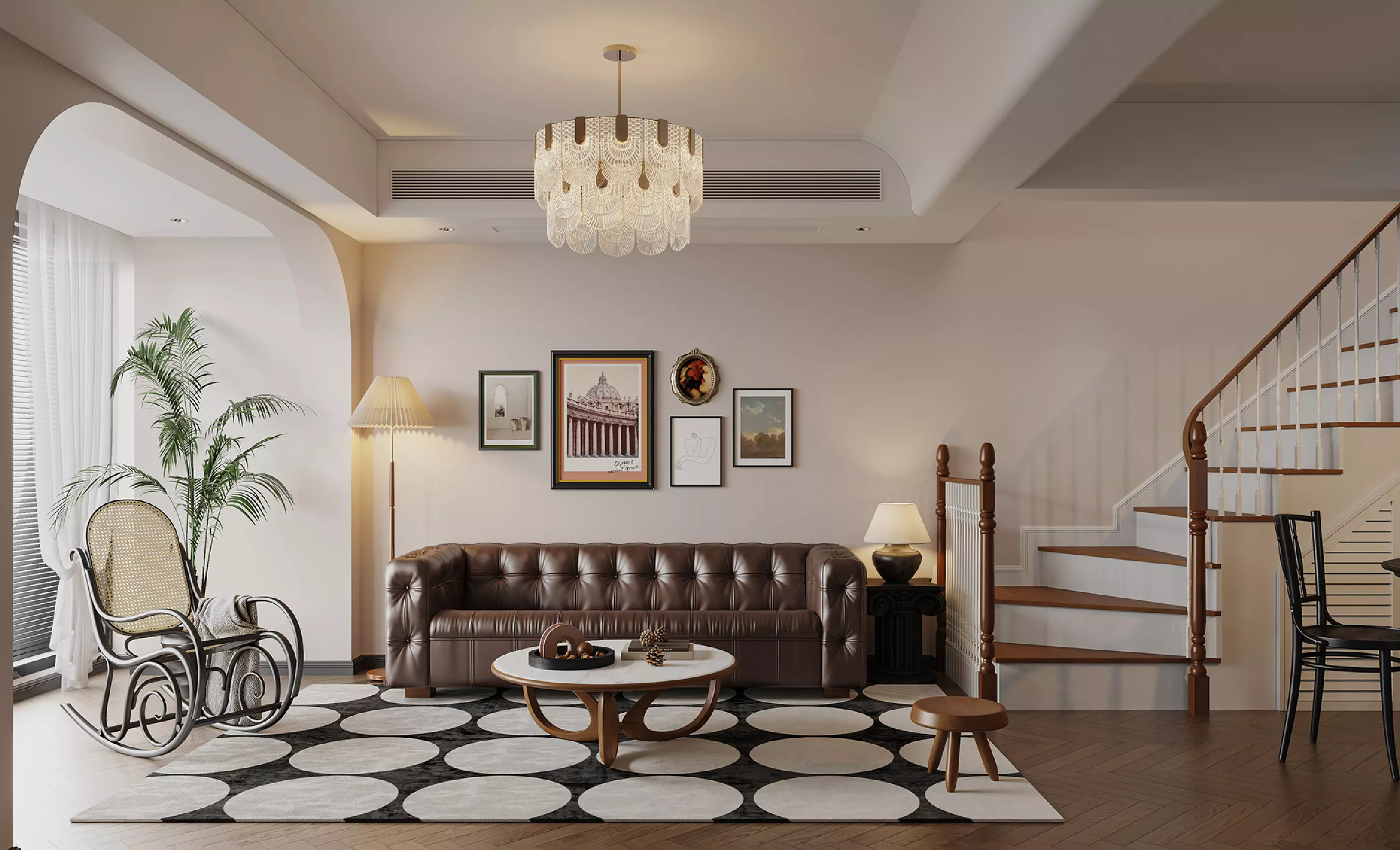 apartment interior scenes 3D model_0