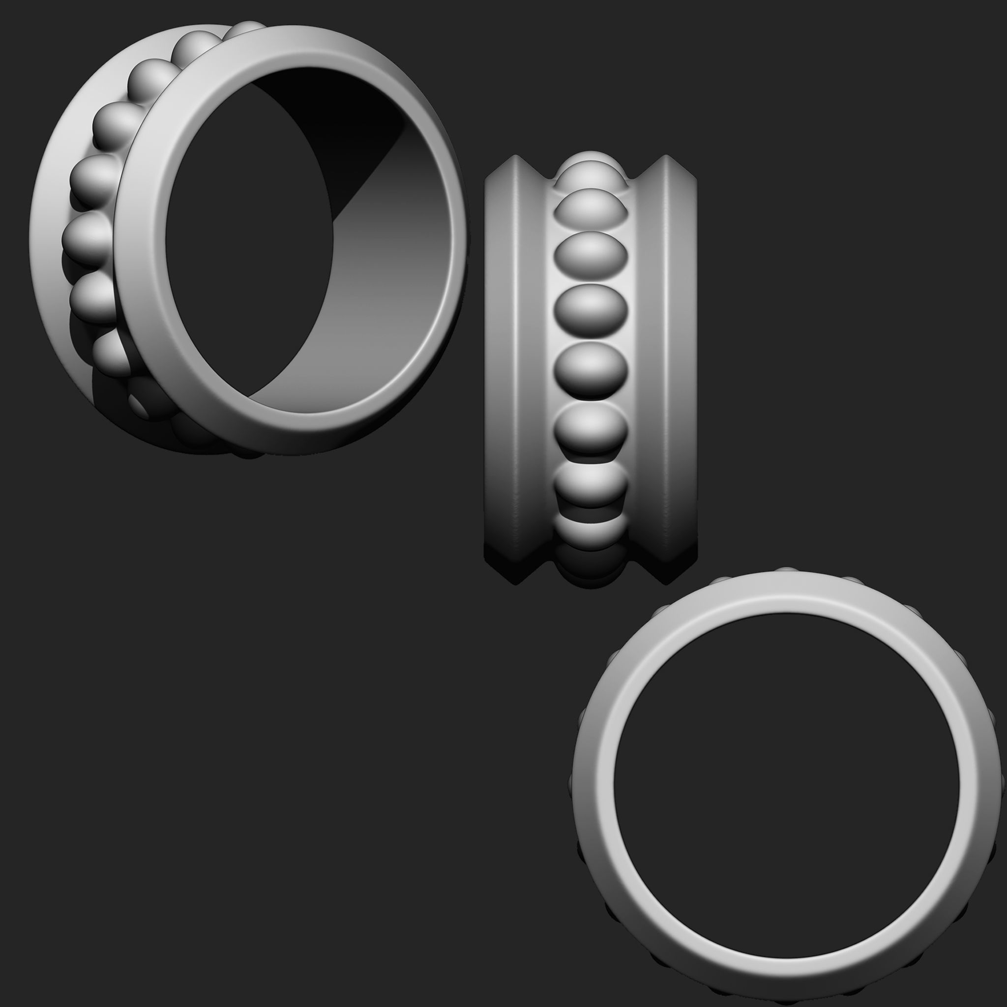 Door Hardware IMM Brush Pack 14 in One 3D model_6