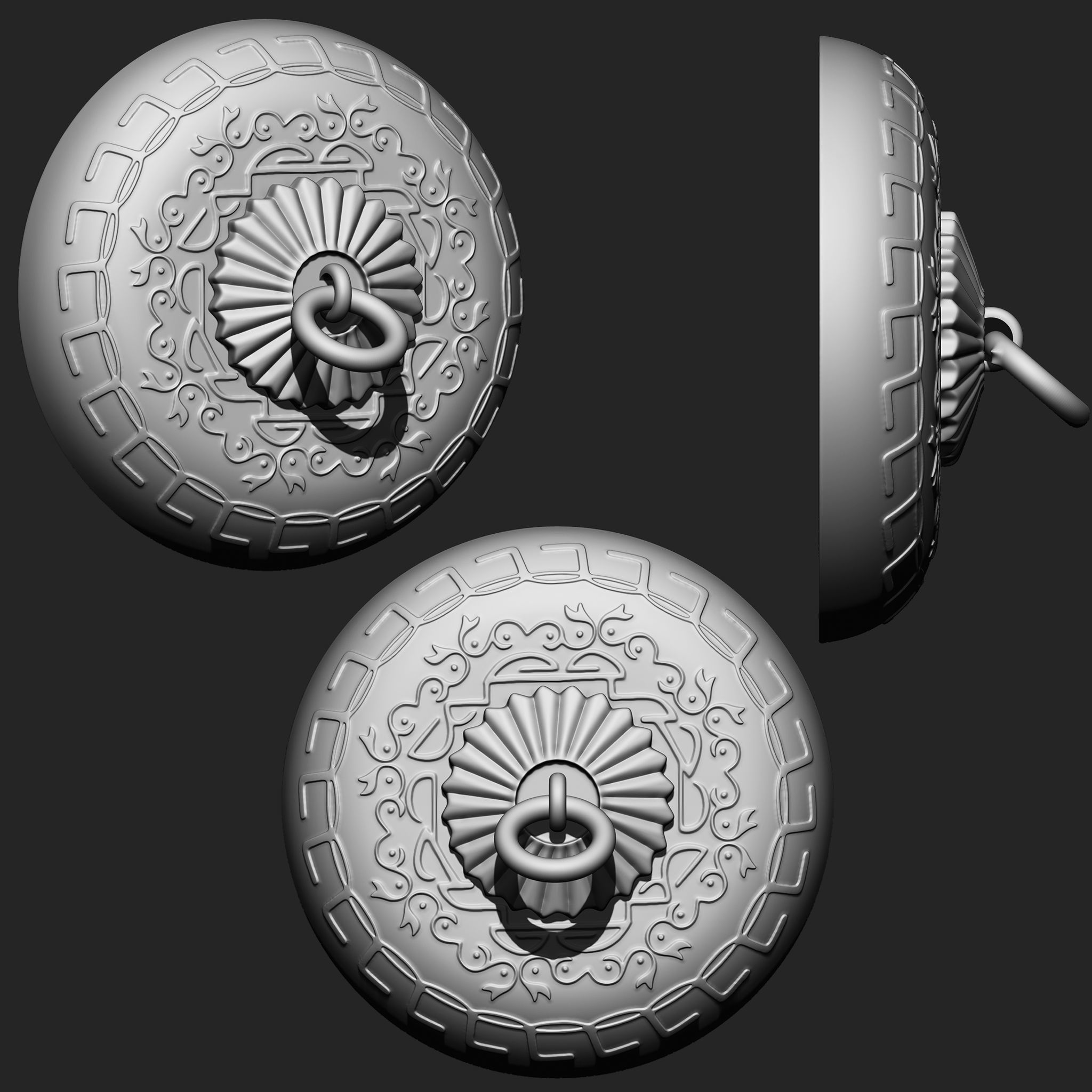 Door Hardware IMM Brush Pack 14 in One 3D model_13