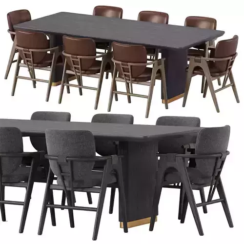 Rowanoke Armchair and Kalla Table