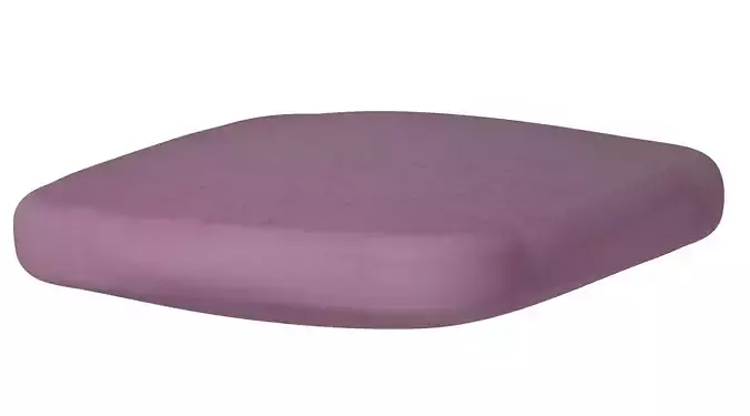 Square Cushion Pillow 3D print model