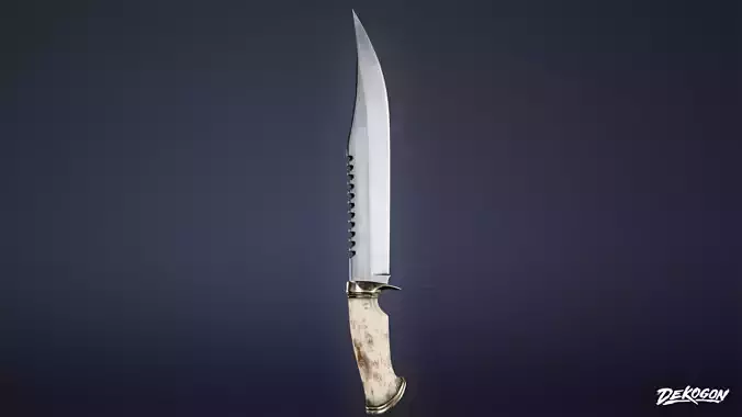 KNIVES - Knife 01 - LOW POLY