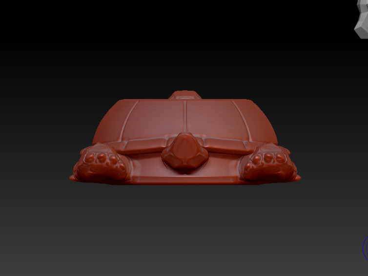 Turtle Candleholder 3D print model_8