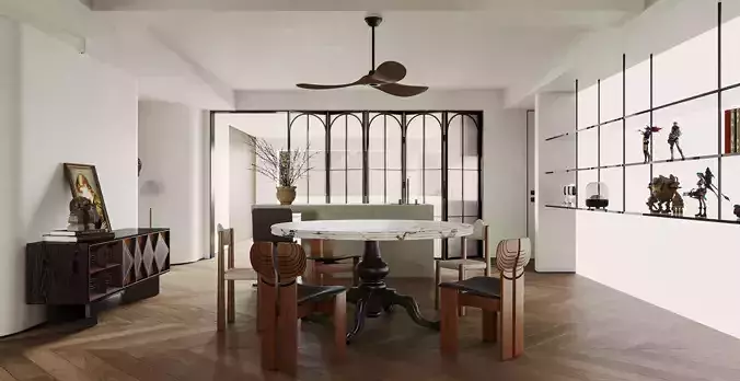 apartment interior scenes   