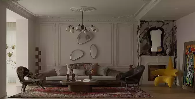 apartment interior scenes     