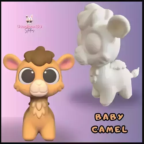 Baby Camel 3D print model