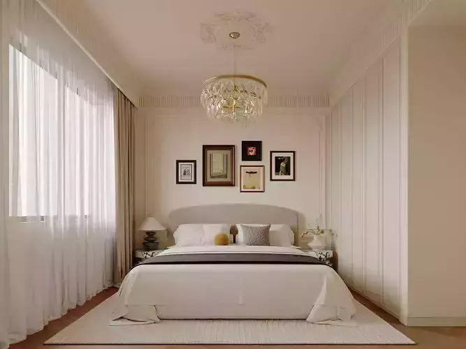 Bedroom interior scenes