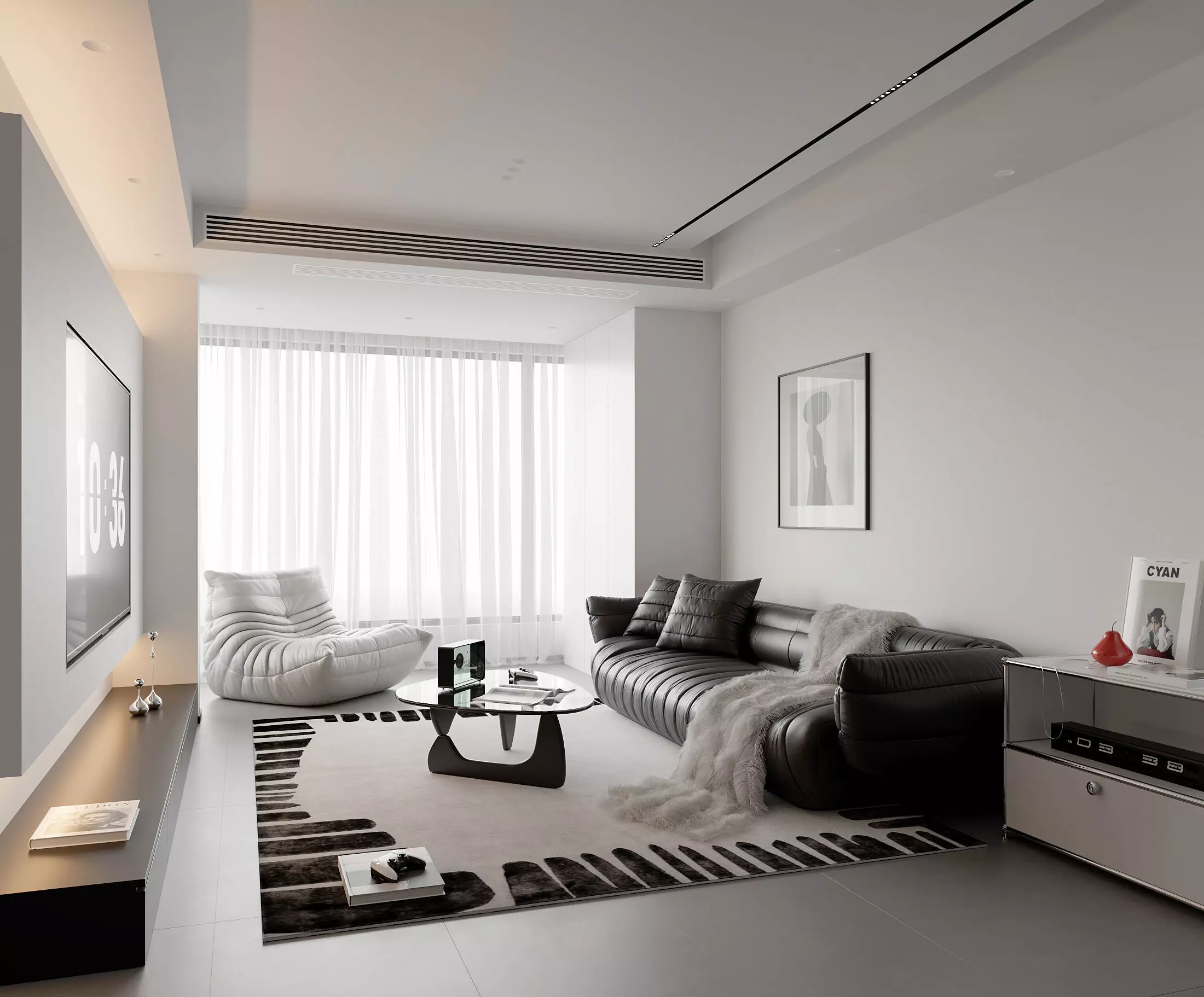 apartment interior scenes   3D model_0