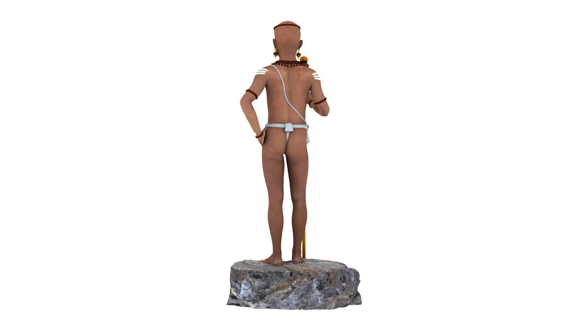 lord palani murugan 3D model_13