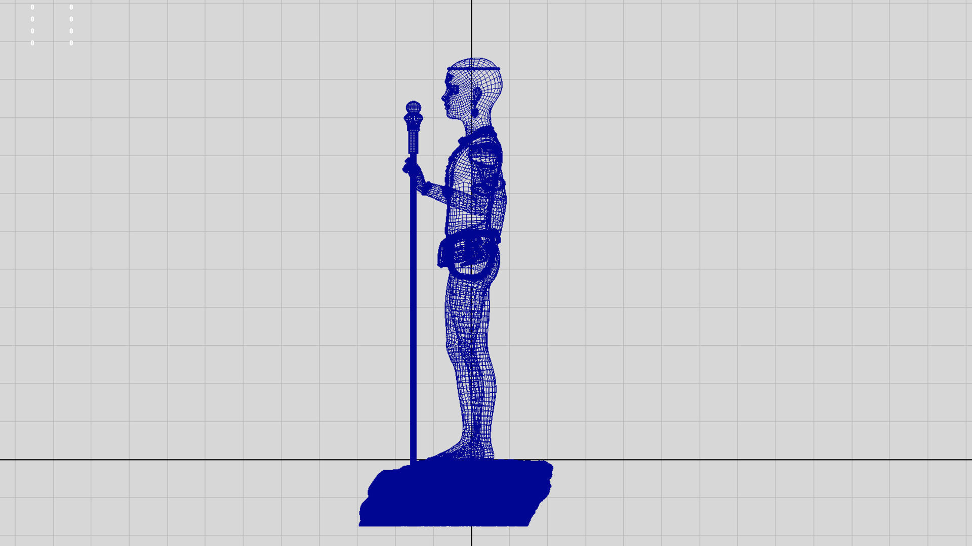 lord palani murugan 3D model_5