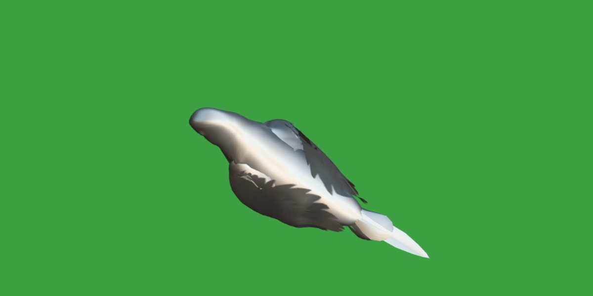 Pionus Parrot Bird Low-poly 3D model_31