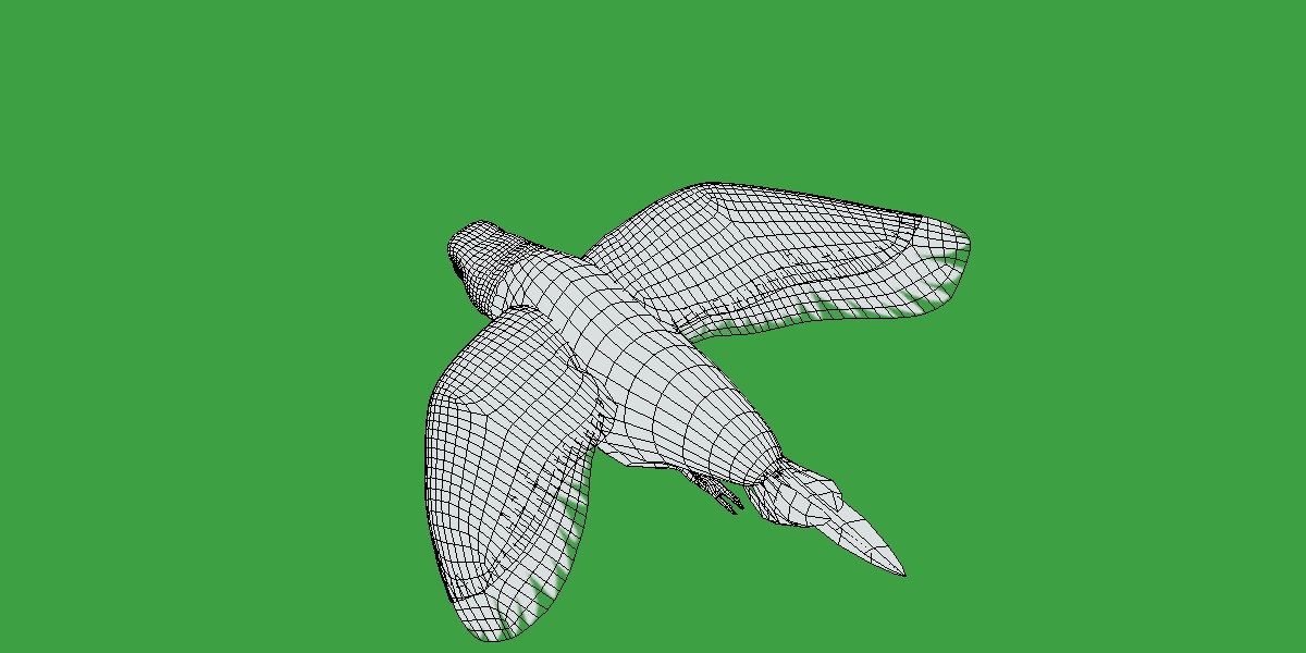 Pionus Parrot Bird Low-poly 3D model_23