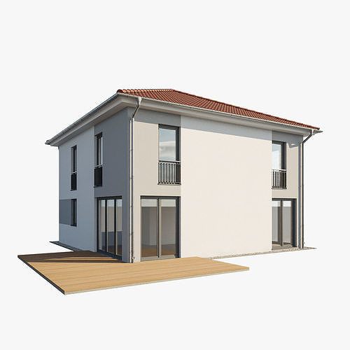 Basic House 3D model