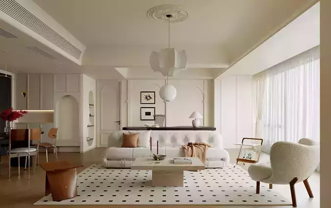 apartment interior scenes          