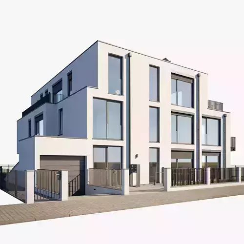 Modern Apartment Building