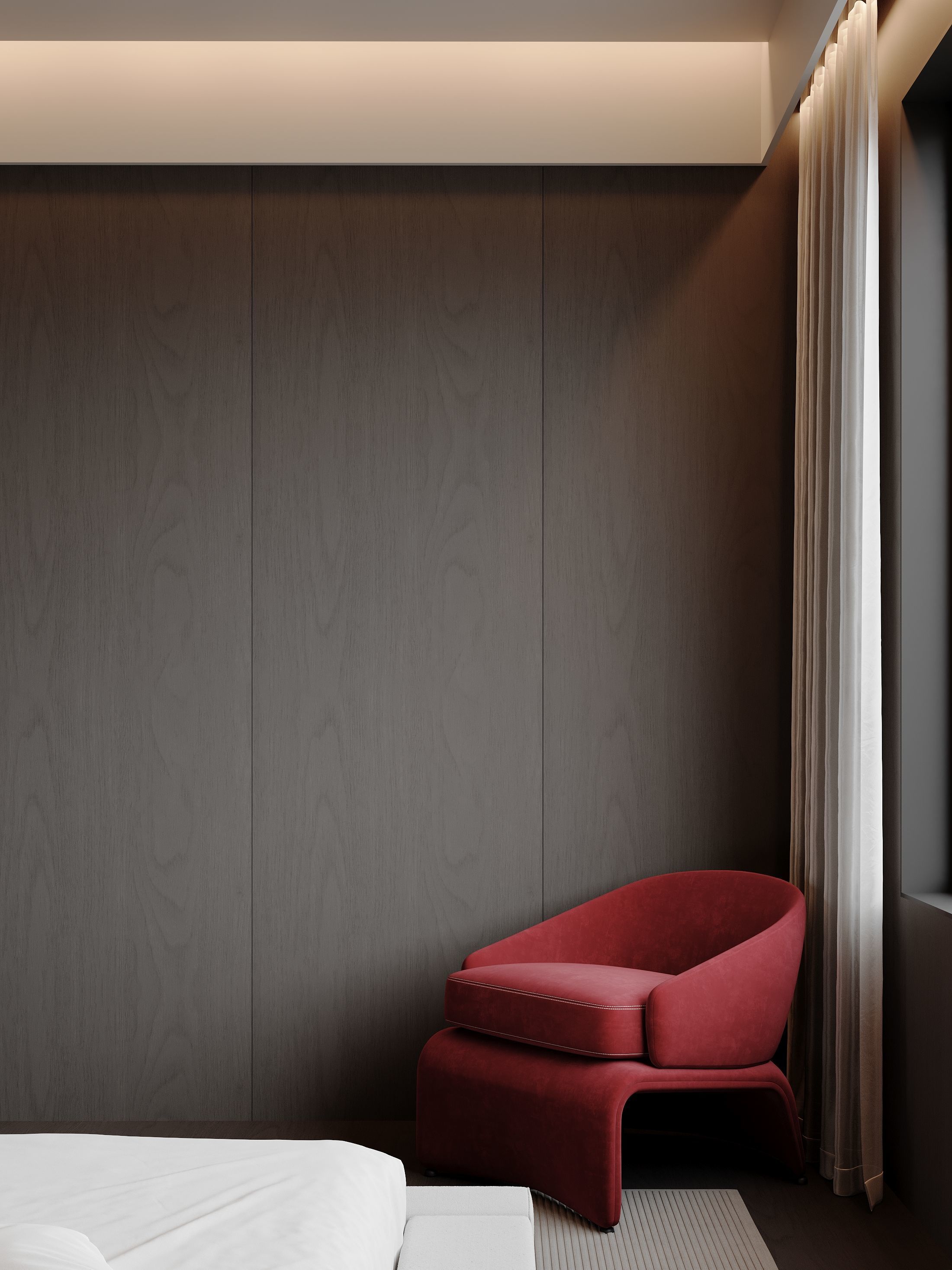 Bedroom interior scenes 3D model_4