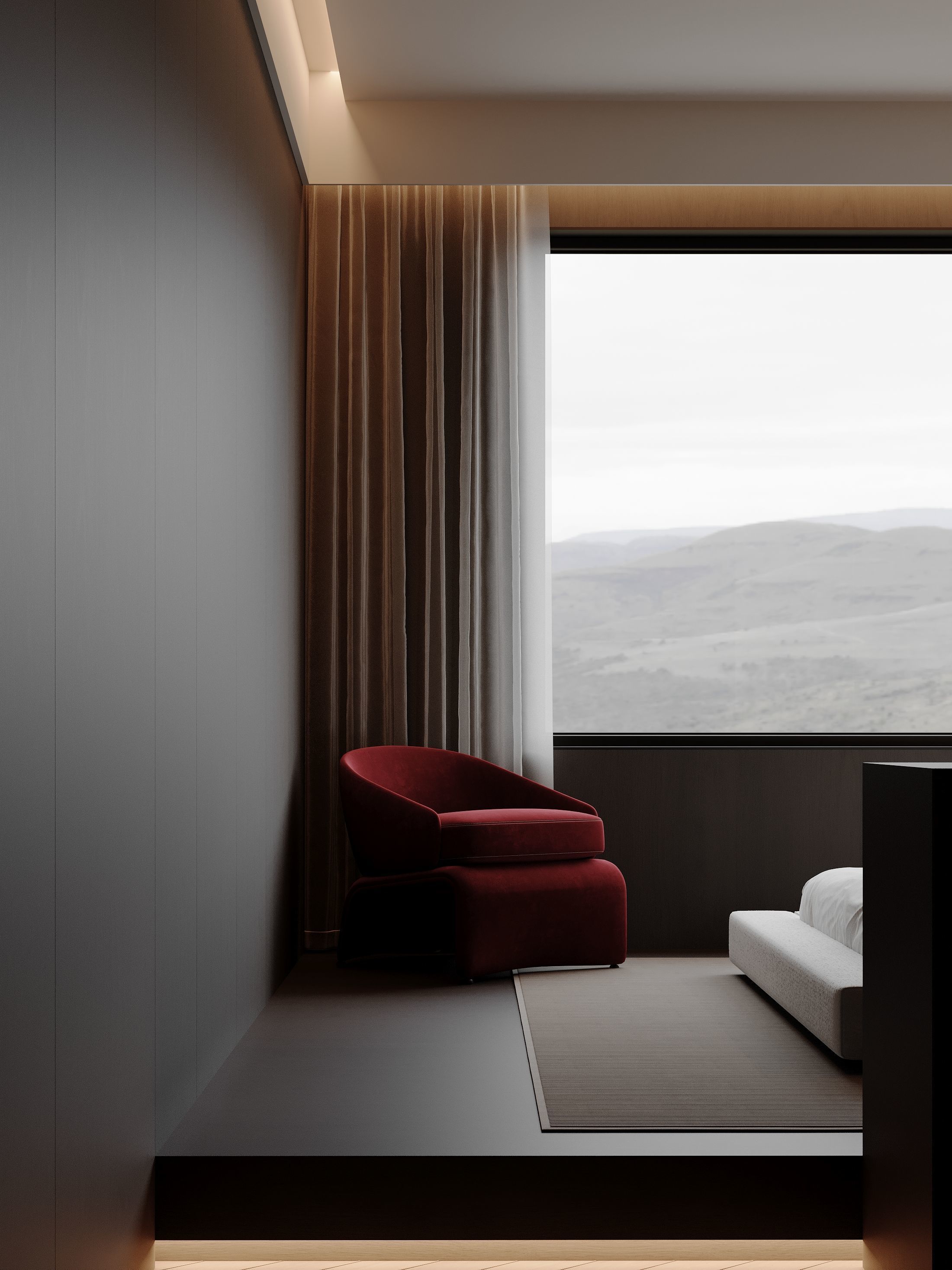 Bedroom interior scenes 3D model_5