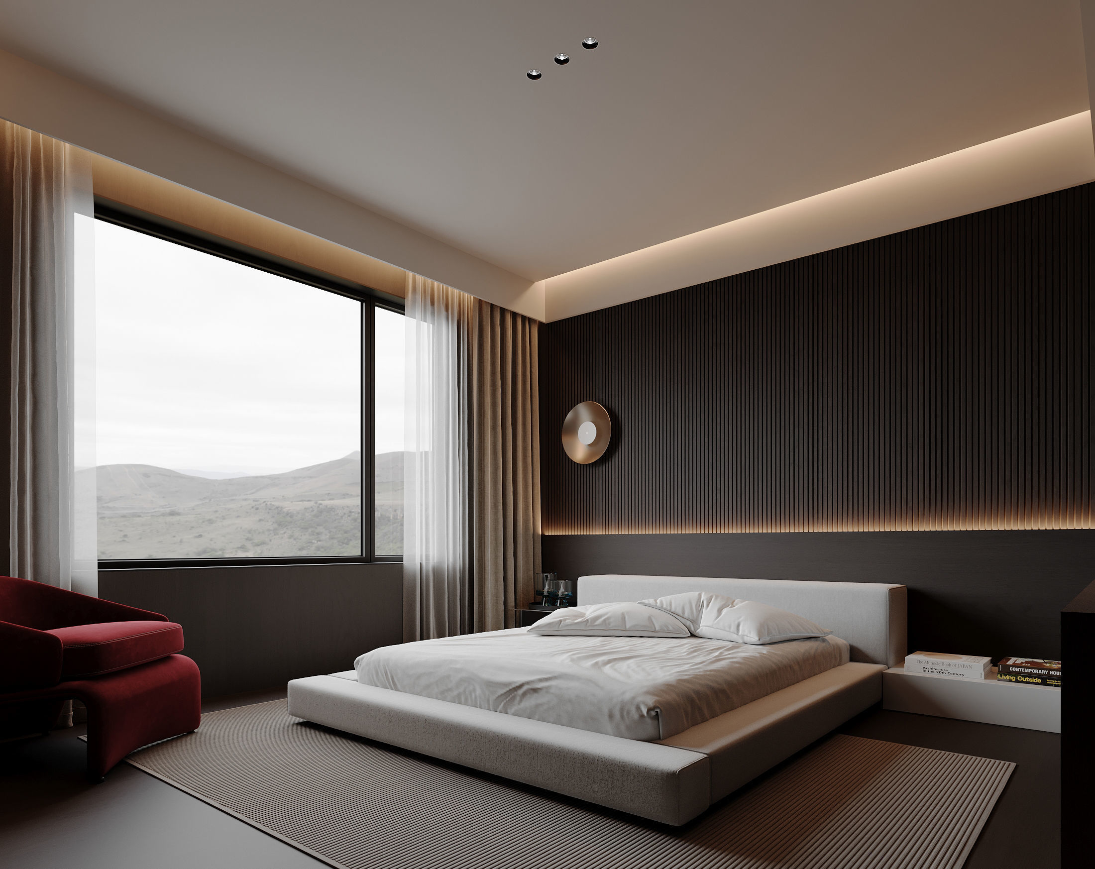 Bedroom interior scenes 3D model_1