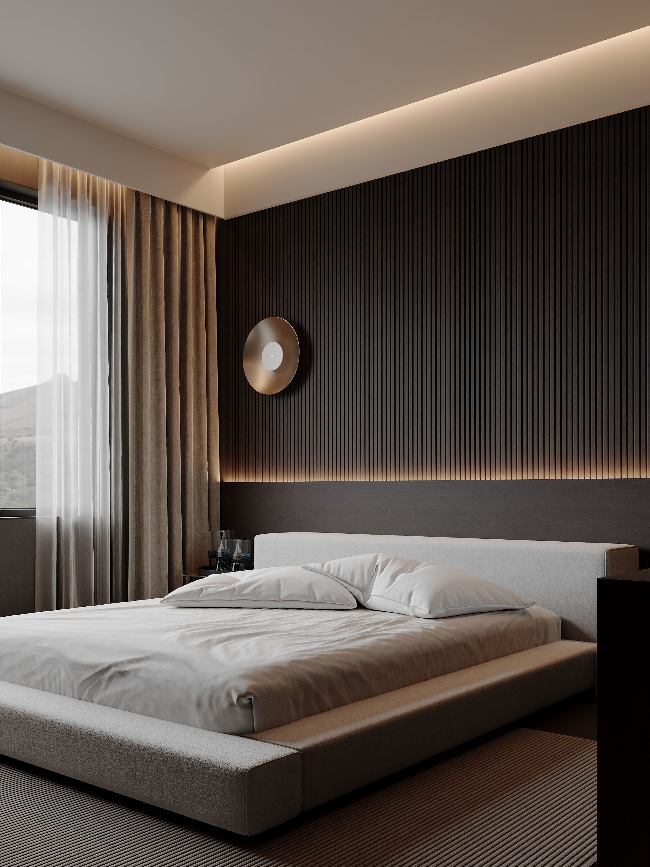 Bedroom interior scenes 3D model_2