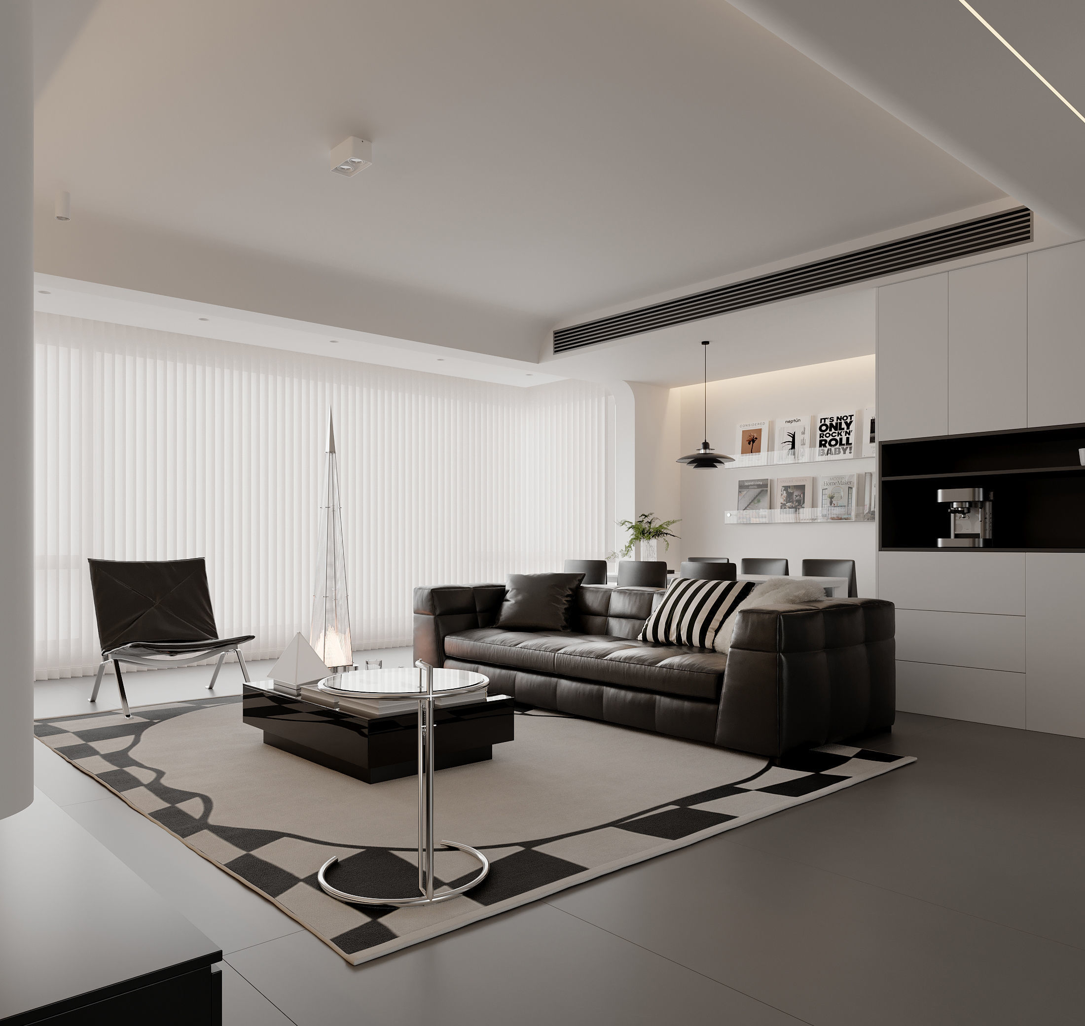 apartment interior scenes 3D model_1