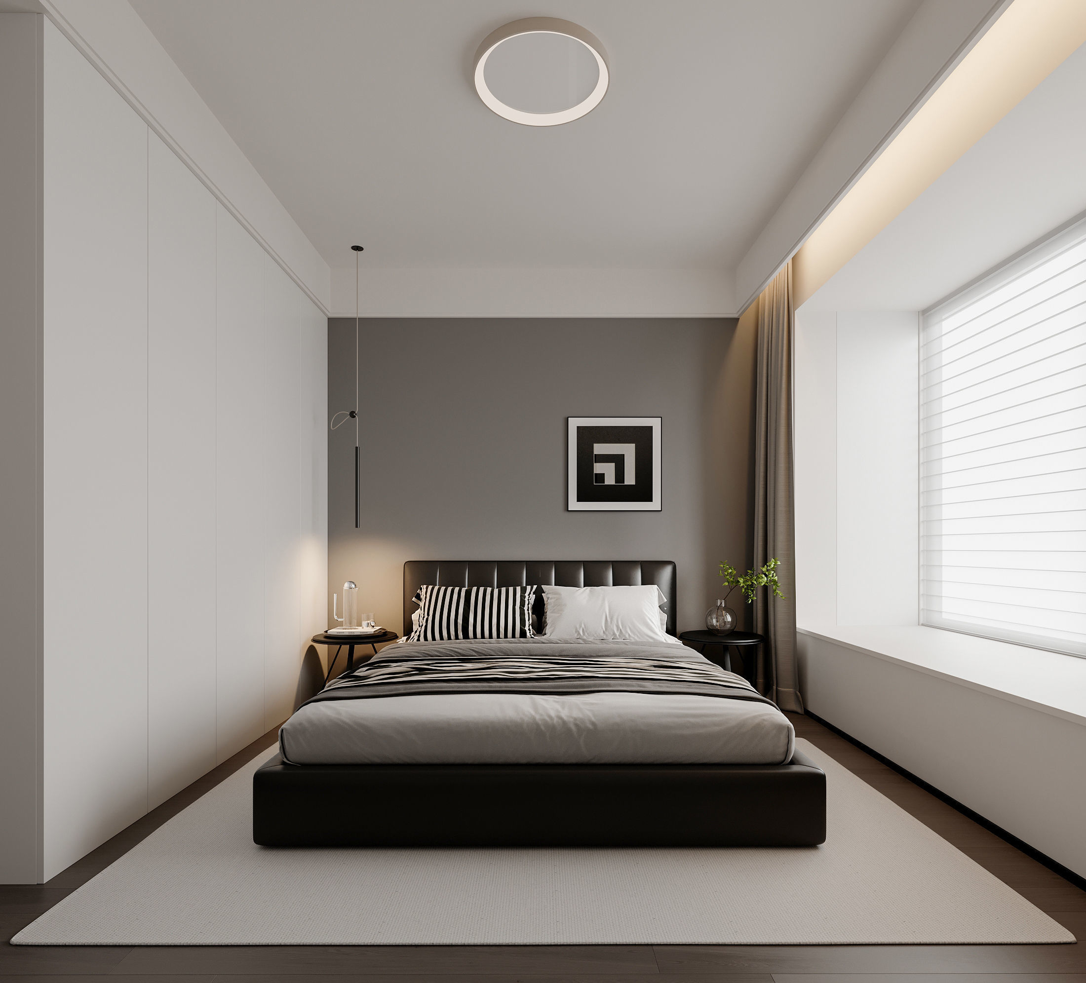 apartment interior scenes 3D model_2