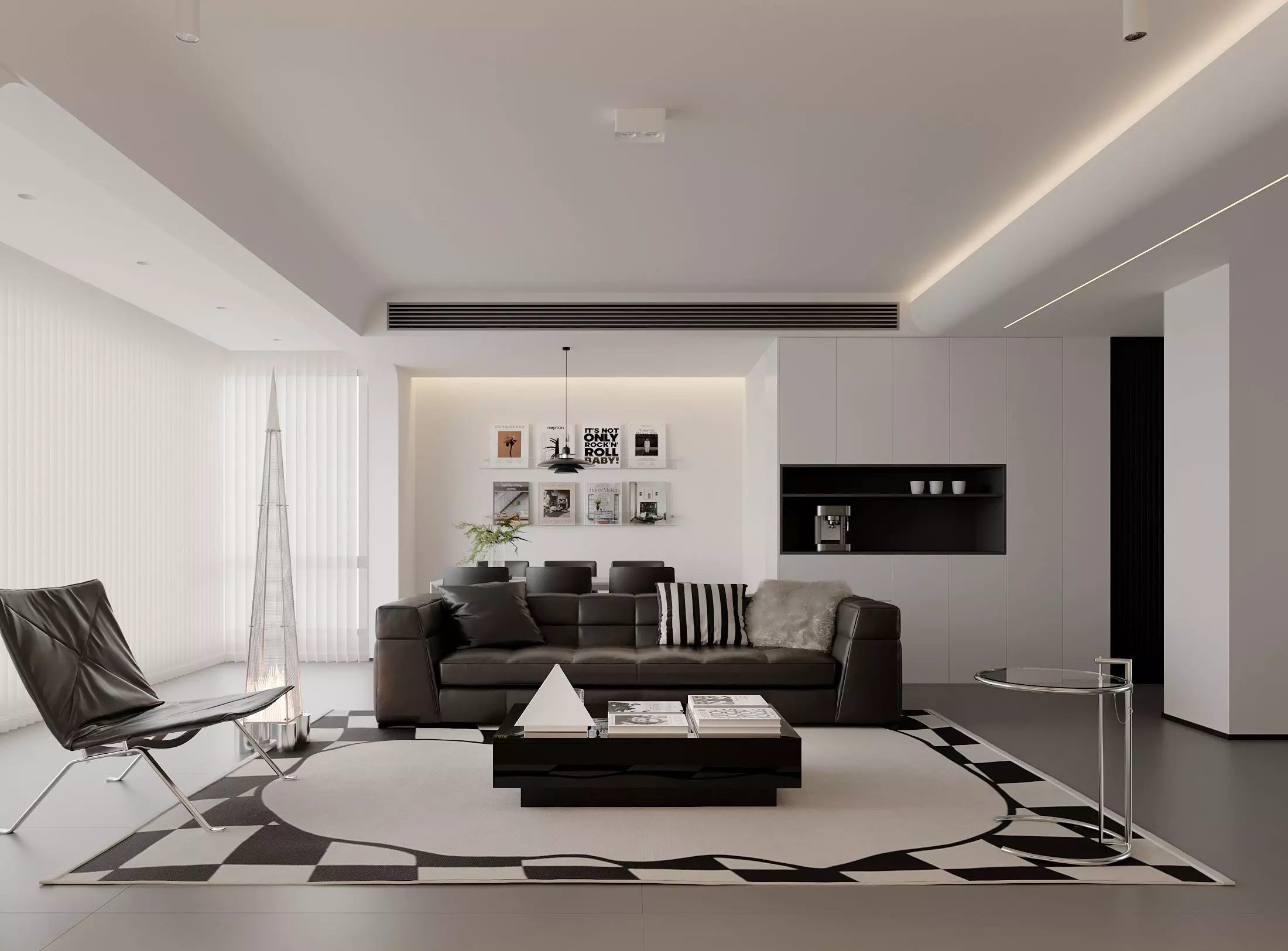 apartment interior scenes 3D model_0