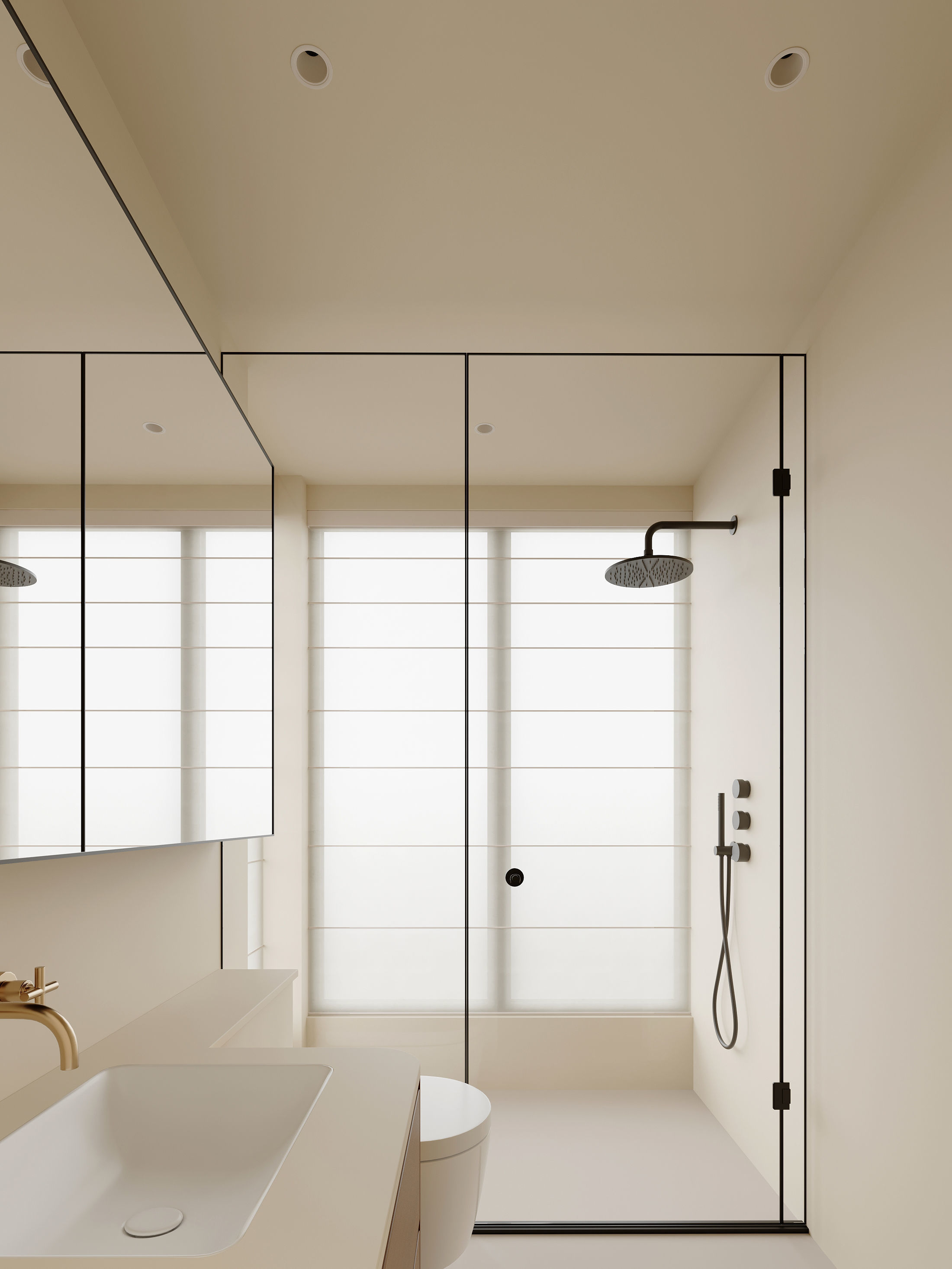 bedroom and bathroom 3D model_3