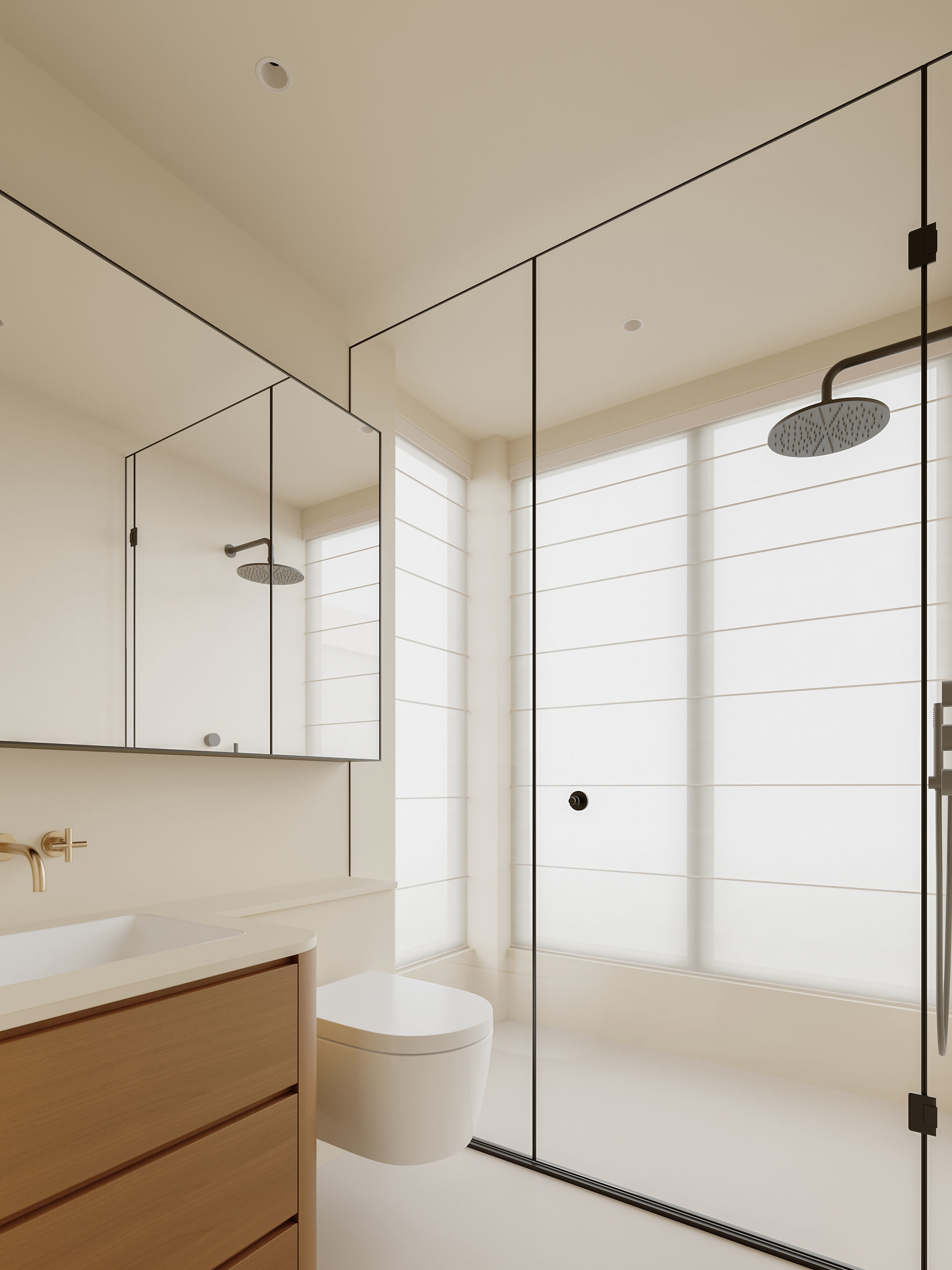 bedroom and bathroom 3D model_4