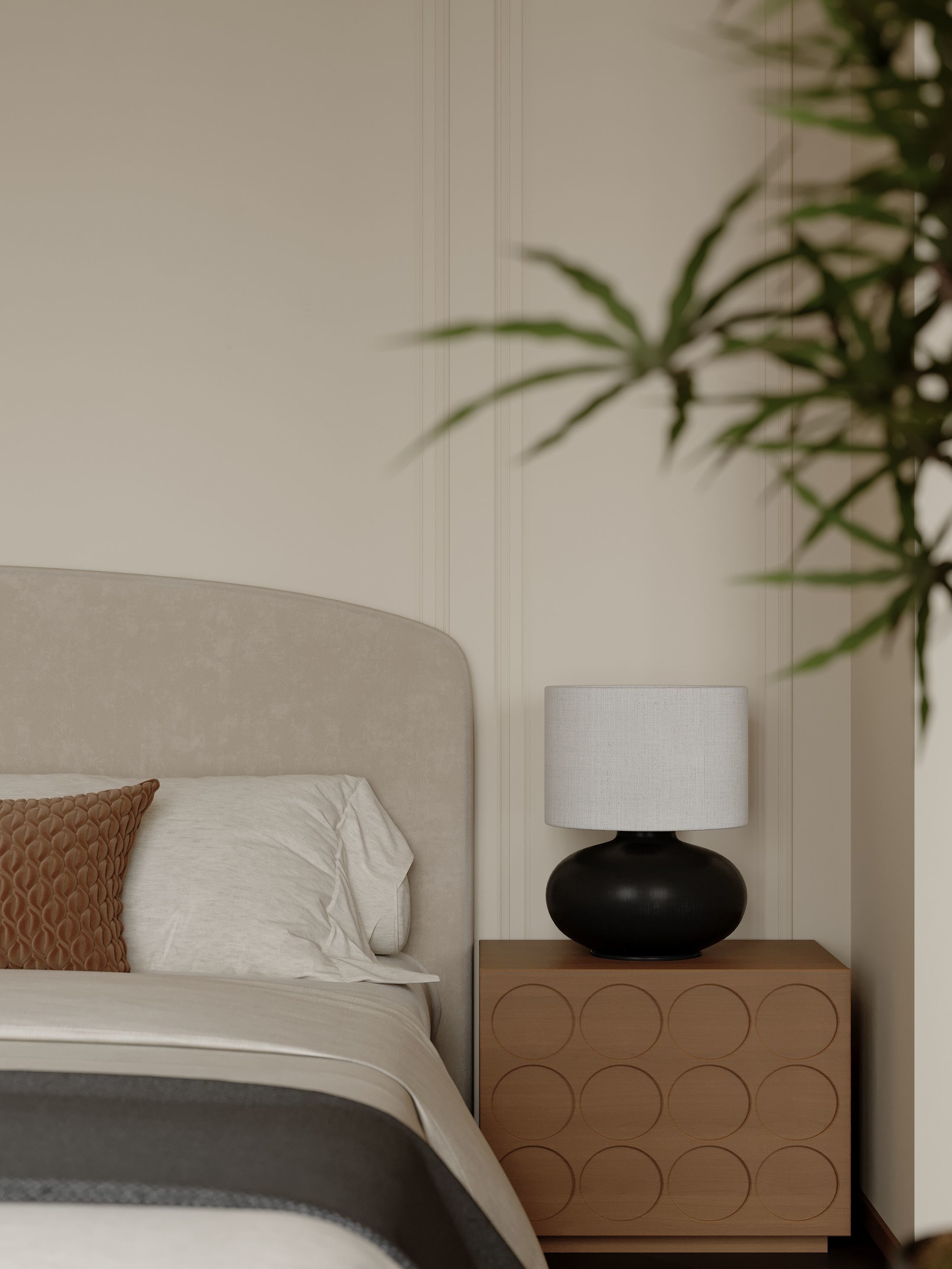 bedroom and bathroom 3D model_7