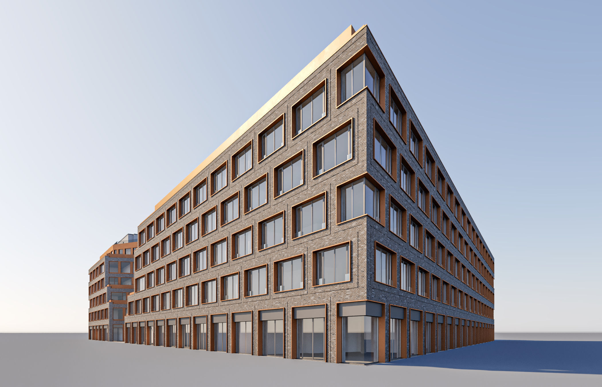 Modern Office Building 3D model_28