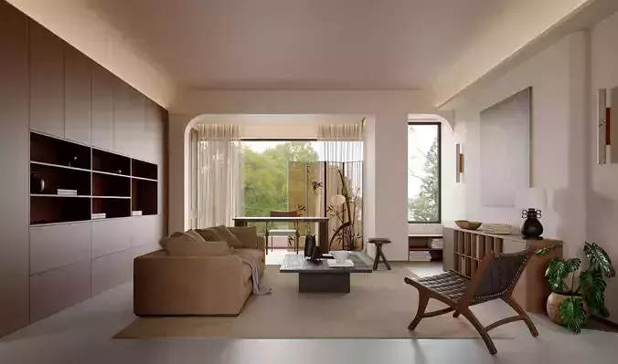 apartment interior scenes   