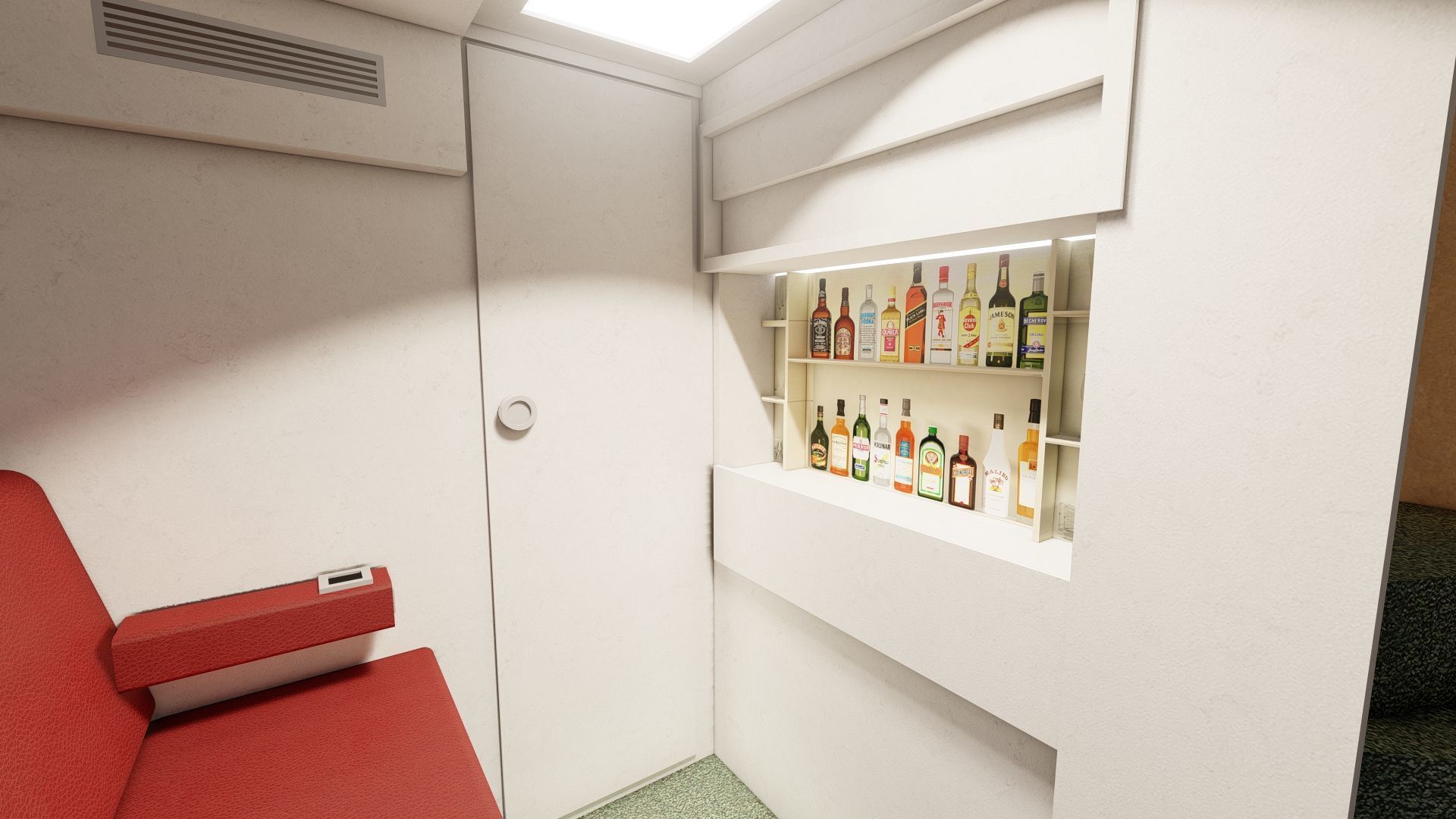 PAN AM BOEING 377 STRATOCRUISER 3D model_18