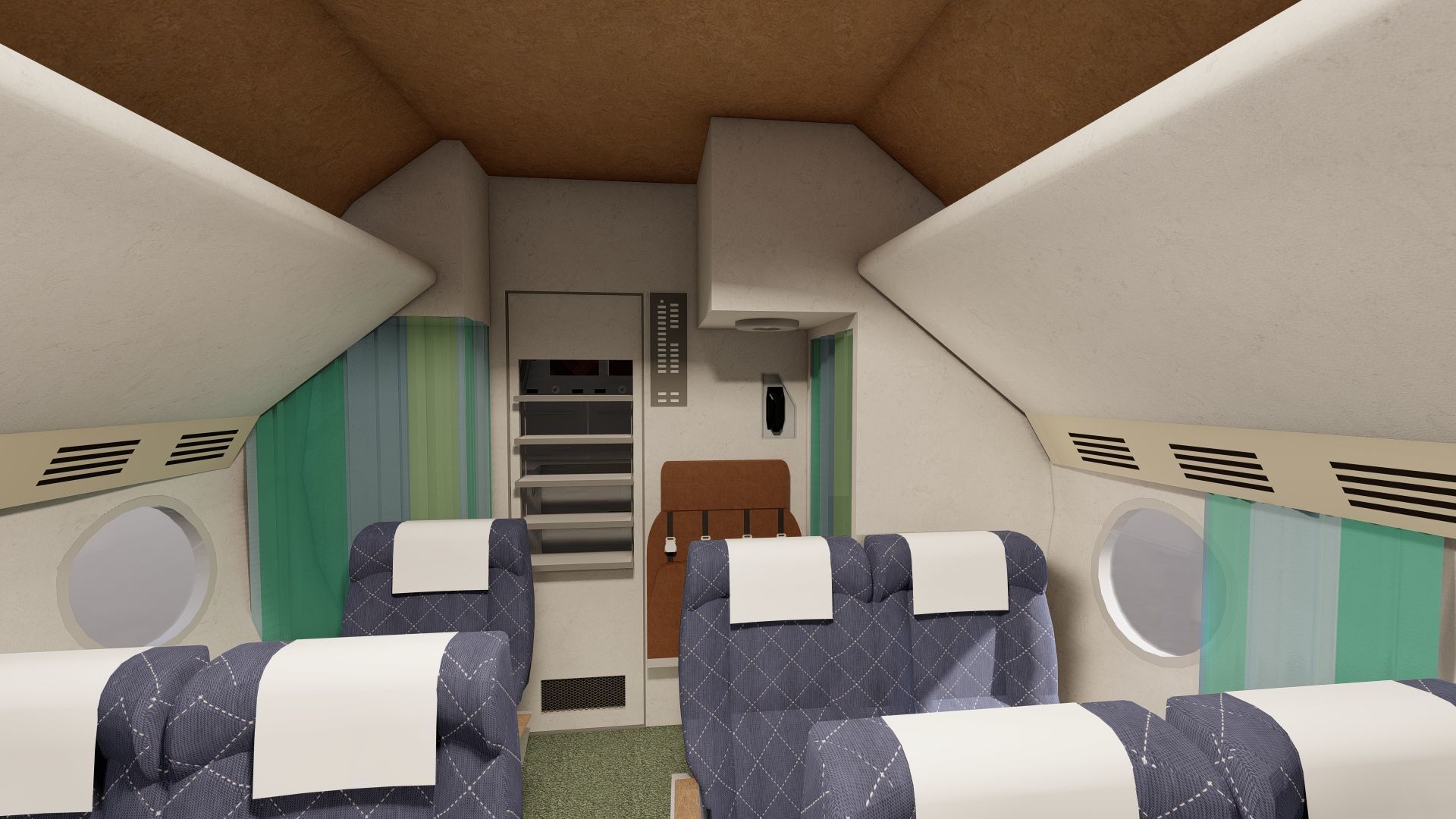 PAN AM BOEING 377 STRATOCRUISER 3D model_17