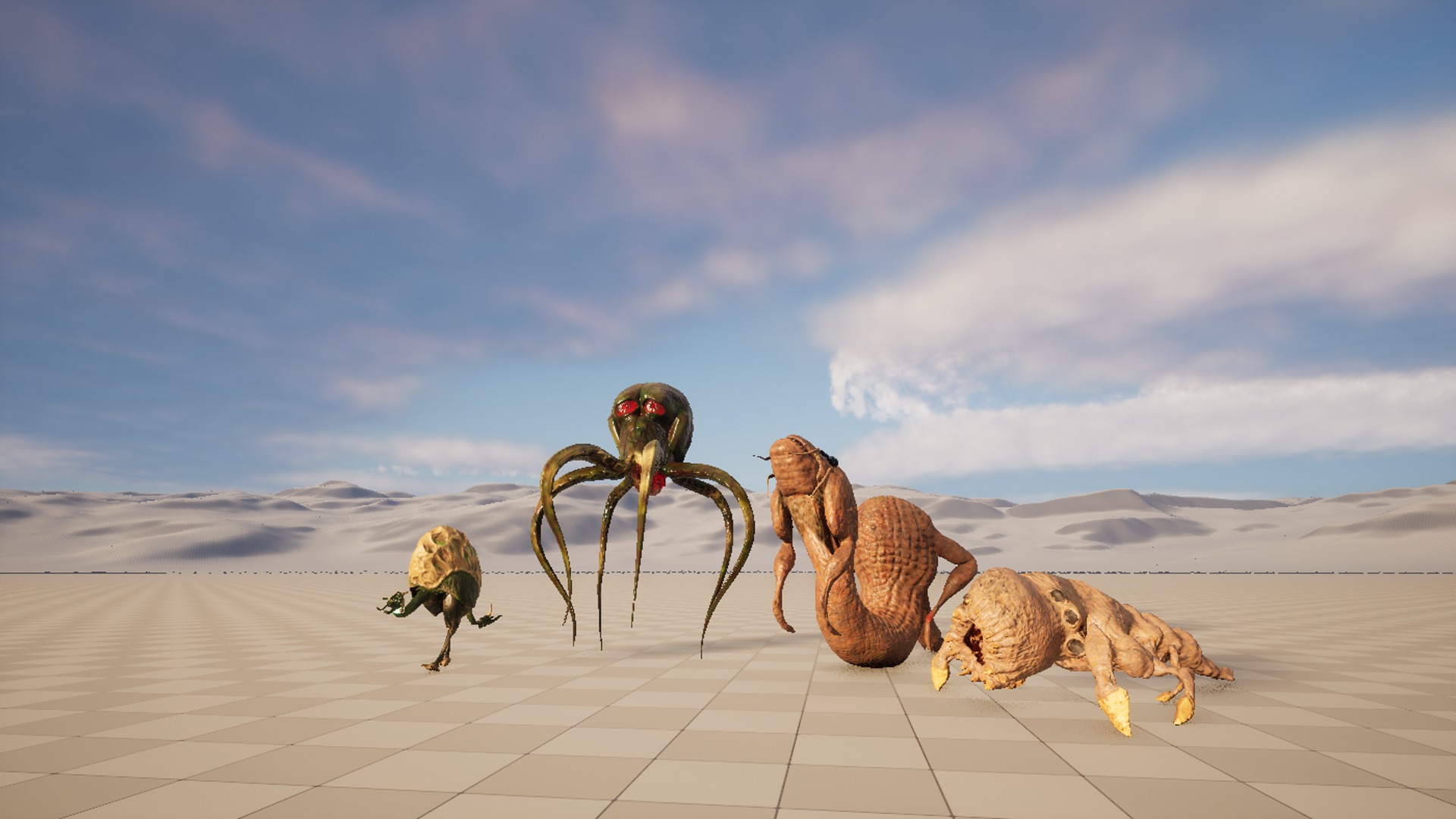 Custom rigged animated game-ready monsters collection 3 _20