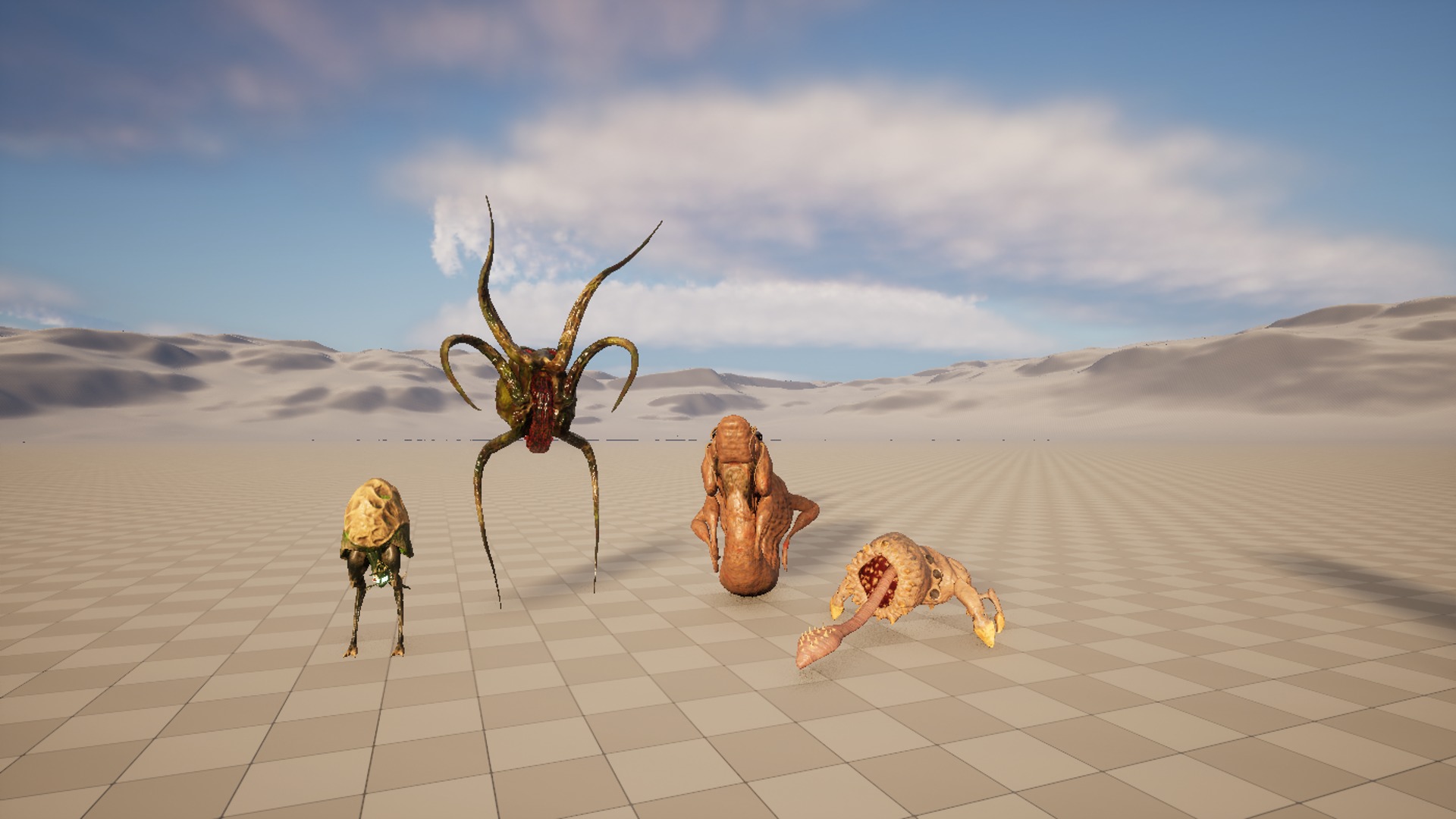 Custom rigged animated game-ready monsters collection 3 _16