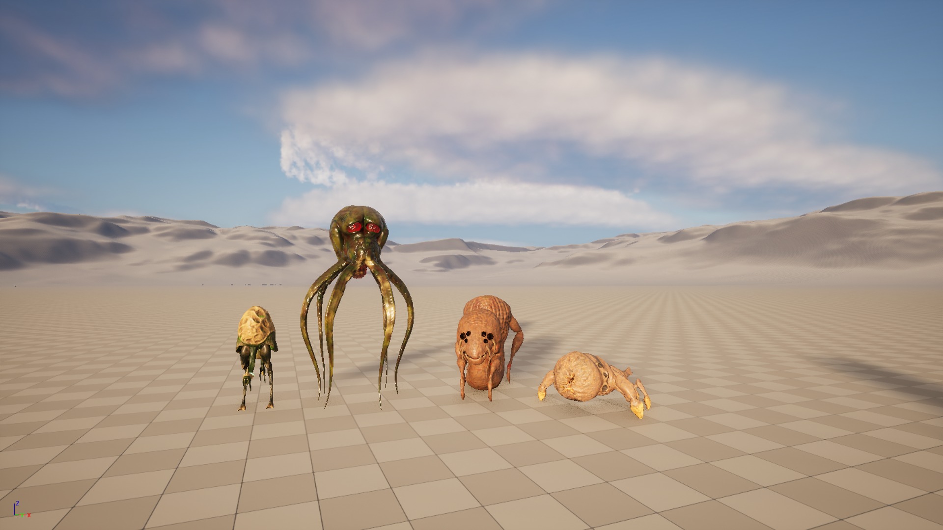 Custom rigged animated game-ready monsters collection 3 _18