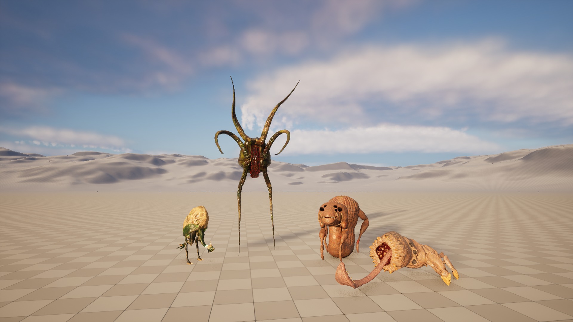 Custom rigged animated game-ready monsters collection 3 _14