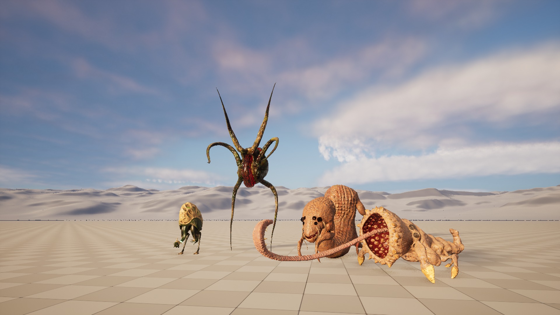 Custom rigged animated game-ready monsters collection 3 _22