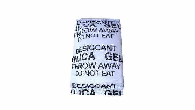 Silica Gel Low-poly 3D model