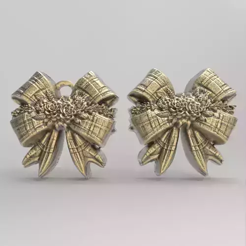 ribbon bow flower decor 