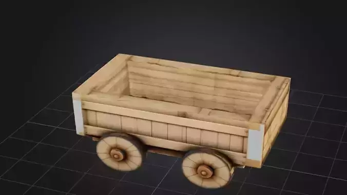 Wooden Cart 