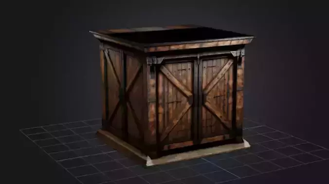 Wooden Almirah Wardrobe 